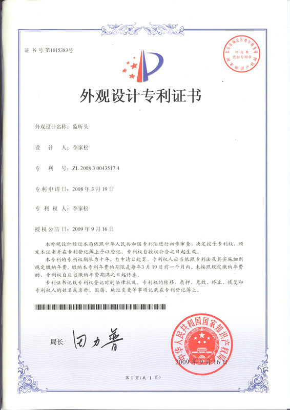Design patent 2