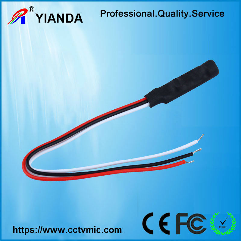 High sensitive good quality mini cctv microphone for IP camera