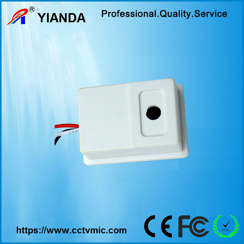 Adjustable sensitivity Dolby Noise Redustion cctv microphone