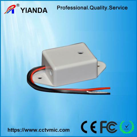 Adjustable box sound monitor cctv system microphone