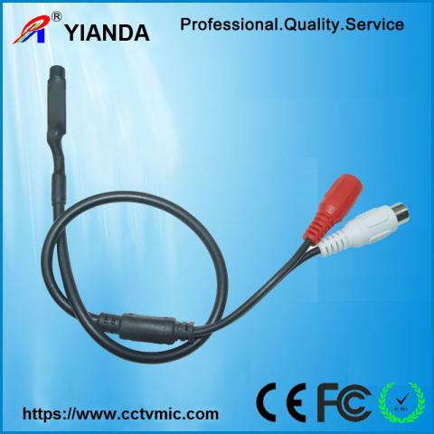 Sublte design sound monitor CCTV microphone Plug and Play