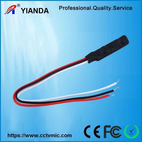 High sensitive good quality mini cctv microphone for IP camera