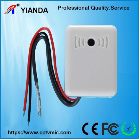 Sensitive Audio sound pick up in CCTV monitoring system Mini Microphone