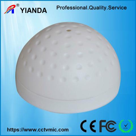 golf ball audio pickup CCTV dome microphone indoor
