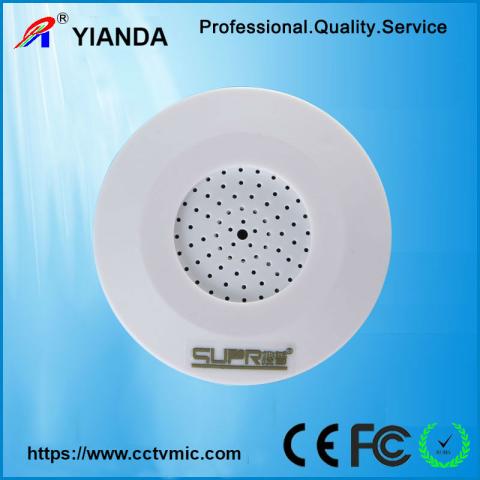 Counter special High fidelity adjustable sensitivity cctv microphone for cctv camera