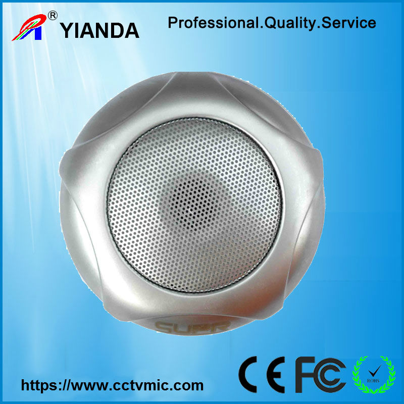 10-150sqm Professional cctv recording microphone Explosion-proof Double microphone